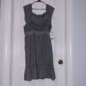 Terra & Sky plus size midi dress